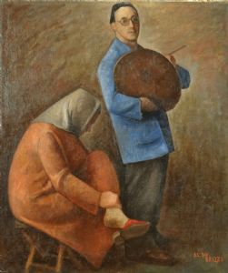Self-portrait, circa 1930